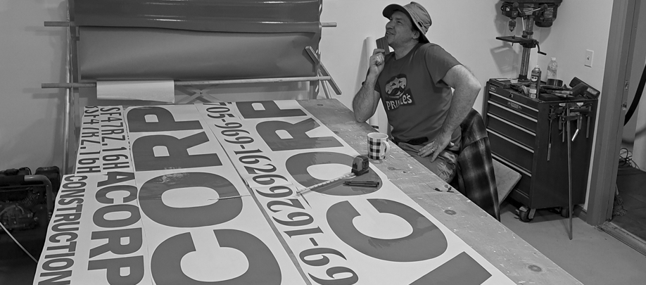 Vinyl cut lettering vehicle lettering