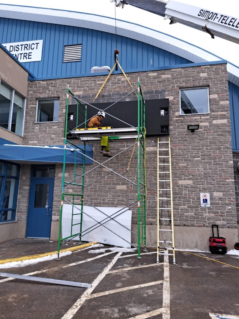 sign service installing