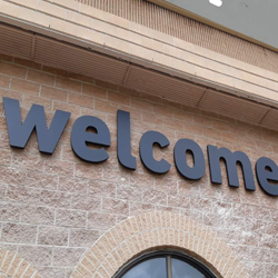 Illuminated sign boxes and letters