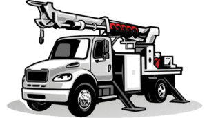 Crane truck